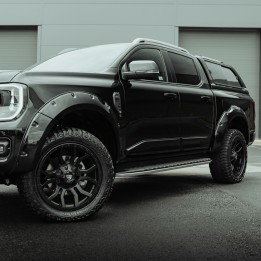 Door Armour, Trux Side Body, Color Colour Coded, Ford Ranger Platinum / Tremor / Wildtrak / Wildtrak X / XL / XLT Double Cab 2023 - Present - EDK.ro