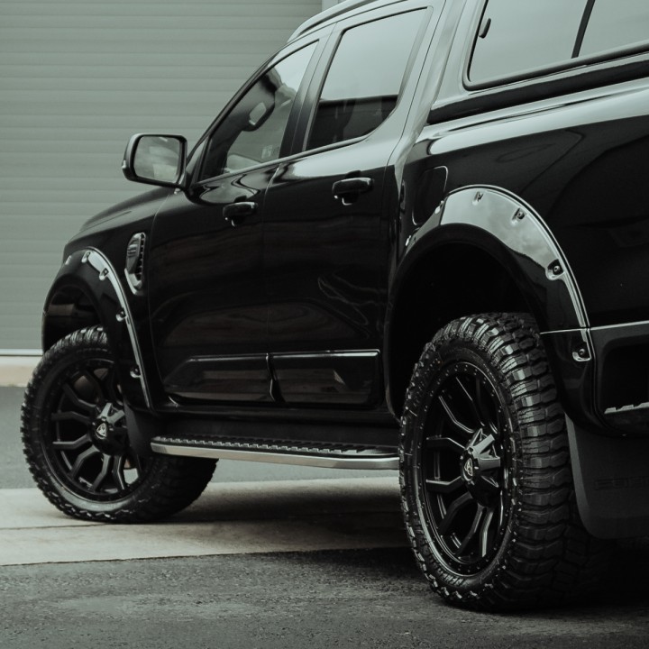 Protecție Portiere, Trux Side Body, Culoare Culoarea Caroseriei, Ford Ranger Cabină Dublă 2023 - Prezent - EDK.ro