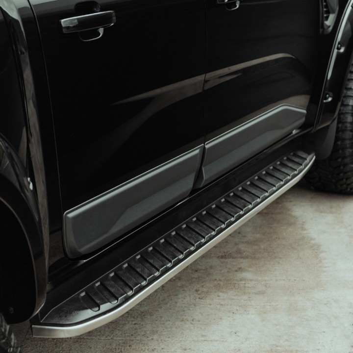 Protecție Portiere, Trux Side Body, Culoare Negru Mat, Ford Ranger Platinum / Tremor / Wildtrak / Wildtrak X / XL / XLT Cabină Dublă 2023 - Prezent - EDK.ro