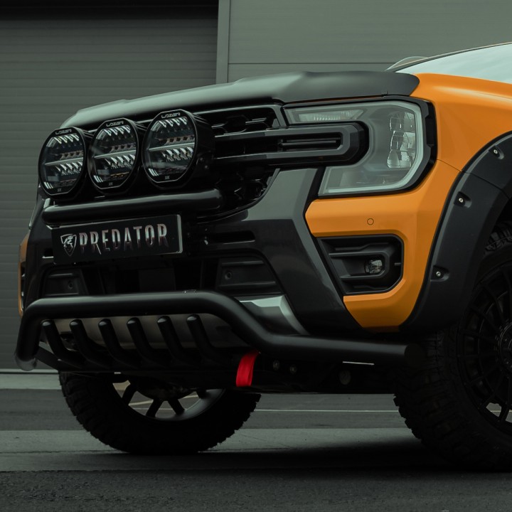 Deflector Capotă, Trux, Culoare Negru Mat, Ford Ranger Cabină Dublă 2023 - Prezent - EDK.ro