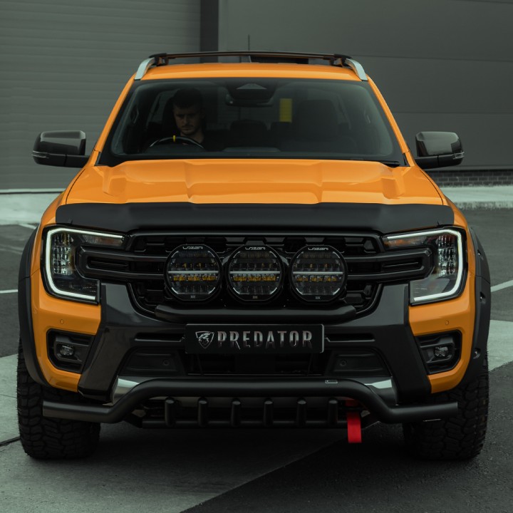 Deflector Capotă, Trux, Culoare Negru Mat, Ford Ranger Cabină Dublă 2023 - Prezent - EDK.ro