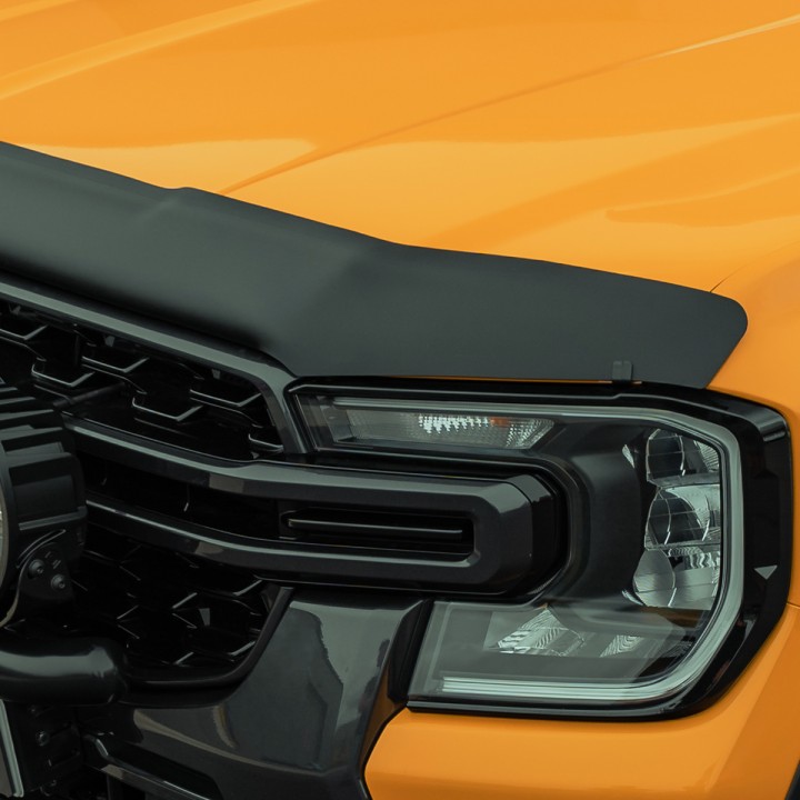Bonnet Protector, Trux, Color Matt Black, Ford Ranger Double Cab 2023 - Present - EDK.ro