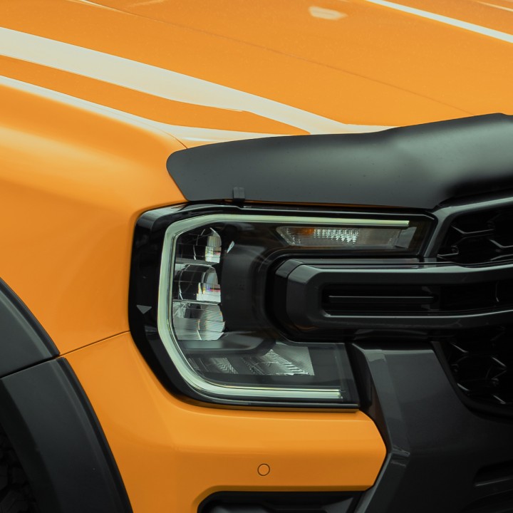 Deflector Capotă, Trux, Culoare Negru Mat, Ford Ranger Platinum / Tremor / Wildtrak / Wildtrak X / XL / XLT Cabină Dublă 2023 - Prezent - EDK.ro