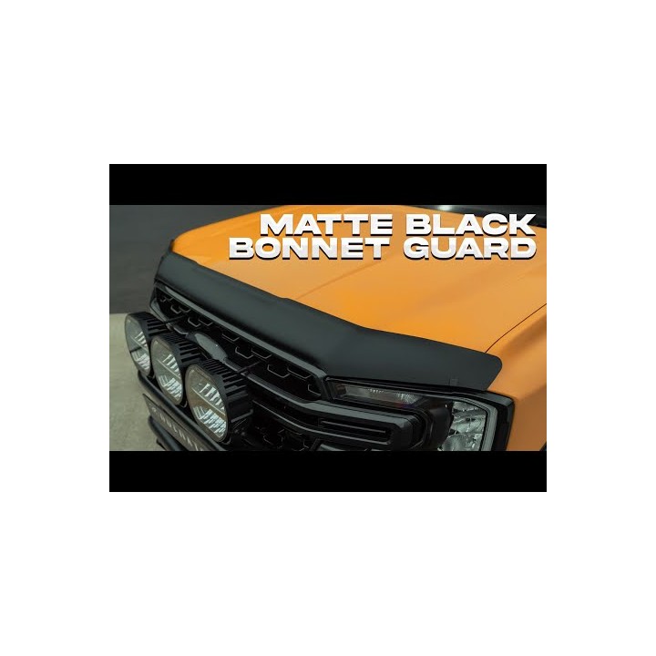 Bonnet Protector, Trux, Color Matt Black, Ford Ranger Double Cab 2023 - Present - EDK.ro