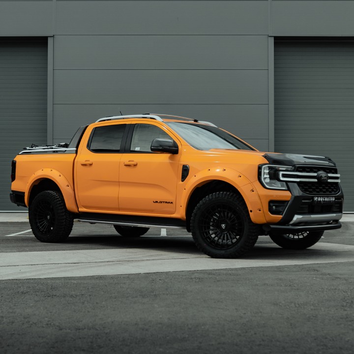 Bullbar Off-Road, Predator, Ford Ranger Wildtrak / XLT / XL / Tremor / Wildtrak X / Platinum Cabină Dublă 2023 - Prezent - EDK.r