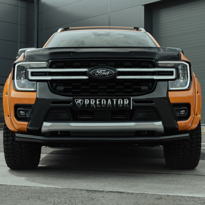 Bullbar Off-Road, Predator, Ford Ranger Wildtrak / XLT / XL / Tremor / Wildtrak X / Platinum Cabină Dublă 2023 - Prezent - EDK.r