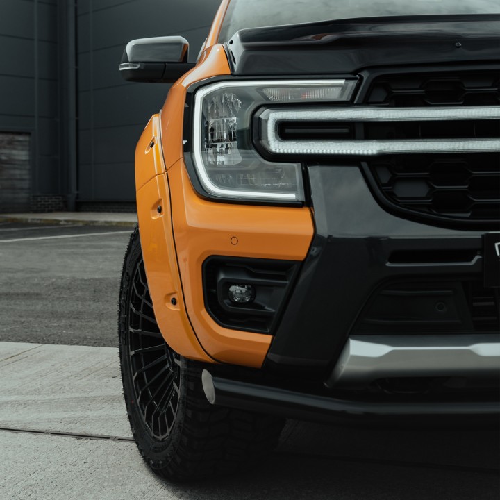 Bullbar Off-Road, Predator, Ford Ranger Wildtrak / XLT / XL / Tremor / Wildtrak X / Platinum Cabină Dublă 2023 - Prezent - EDK.r
