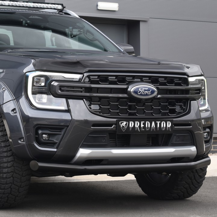 Bullbar Off-Road, Predator, Ford Ranger Wildtrak / XLT / XL / Tremor / Wildtrak X / Platinum Cabină Dublă 2023 - Prezent - EDK.r