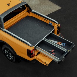 Drawer System, Aeroklas Bespoke Load Bed, Ford Ranger Platinum / Tremor / Wildtrak / Wildtrak X / XL / XLT Double Cab 2023 - Present - EDK.ro