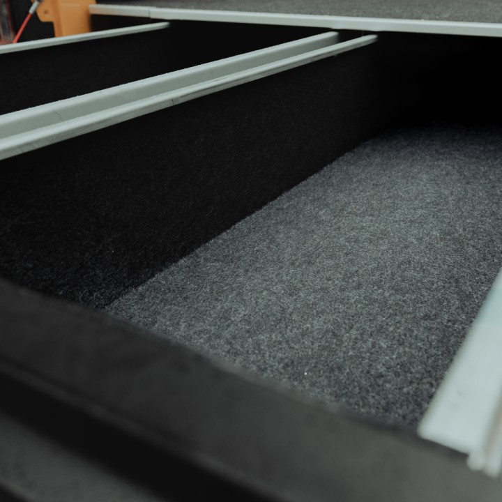 Drawer System, Aeroklas Bespoke Load Bed, Ford Ranger Platinum / Tremor / Wildtrak / Wildtrak X / XL / XLT Double Cab 2023 - Present - EDK.ro