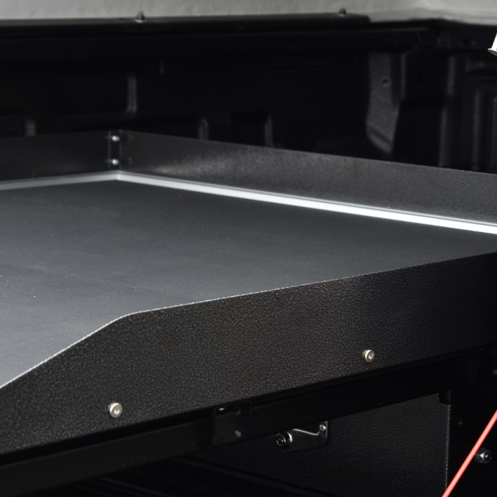 Sliding Tray, ProTop Twin Drawer System with - Load Bed System, Ford Ranger Double Cab 2023 - Present - EDK.ro