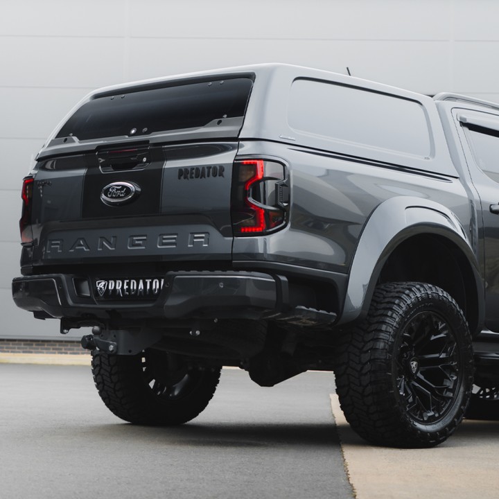 Hardtop Bed Cover, Aeroklas Commercial, Ford Ranger Double Cab 2023 - Present - EDK.ro