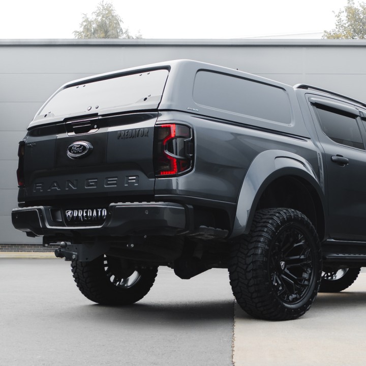 Hardtop Bed Cover, Aeroklas Commercial, Ford Ranger Double Cab 2023 - Present - EDK.ro