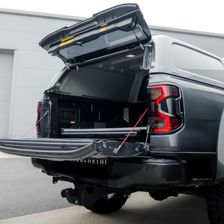 Hardtop Bed Cover, Aeroklas Commercial, Ford Ranger Double Cab 2023 - Present - EDK.ro