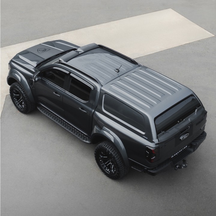 Hardtop Bed Cover, Aeroklas Commercial, Ford Ranger Double Cab 2023 - Present - EDK.ro