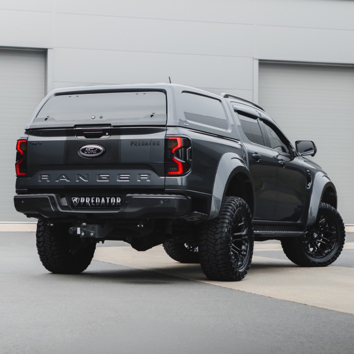 Hardtop Bed Cover, Aeroklas Commercial, Ford Ranger Double Cab 2023 - Present - EDK.ro