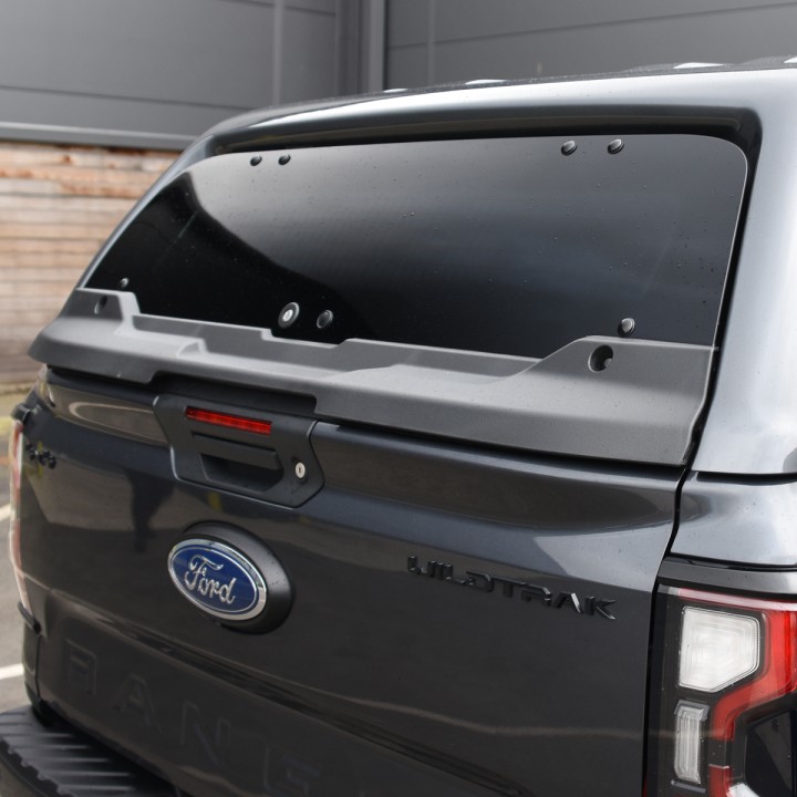 Hardtop Bed Cover, Aeroklas Commercial, Ford Ranger Double Cab 2023 - Present - EDK.ro