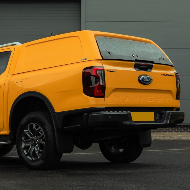 Hardtop Bed Cover, Aeroklas Commercial, Ford Ranger Double Cab 2023 - Present - EDK.ro