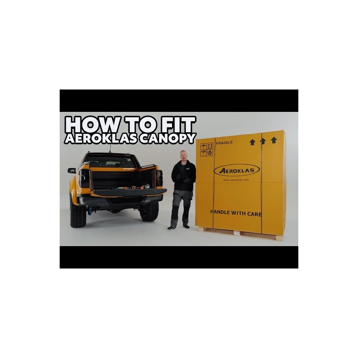 Hardtop Bed Cover, Aeroklas Leisure, Ford Ranger Double Cab 2023 - Present - EDK.ro