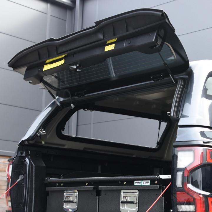 Hardtop Bed Cover, Aeroklas Lift-Up, Ford Ranger Double Cab 2023 - Present - EDK.ro