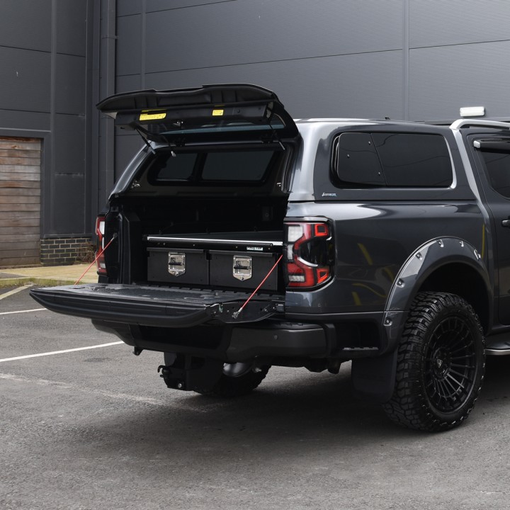 Închidere de Benă Tip Hardtop, Aeroklas Pop-Out, Ford Ranger Cabină Dublă 2023 - Prezent - EDK.ro