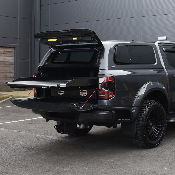 Închidere de Benă Tip Hardtop, Aeroklas Pop-Out, Ford Ranger Cabină Dublă 2023 - Prezent - EDK.ro