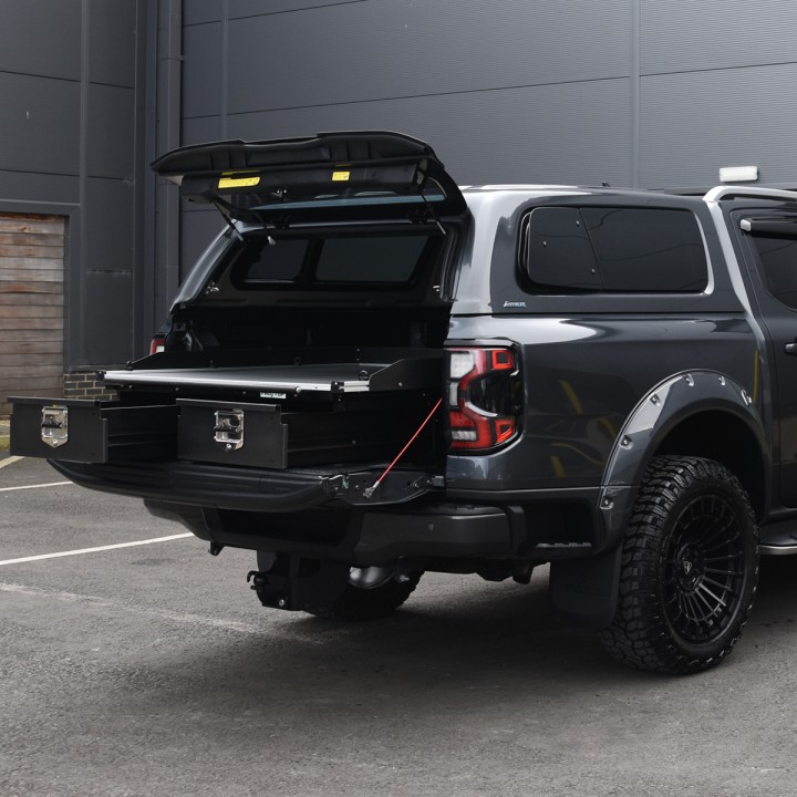 Închidere de Benă Tip Hardtop, Aeroklas Pop-Out, Ford Ranger Cabină Dublă 2023 - Prezent - EDK.ro