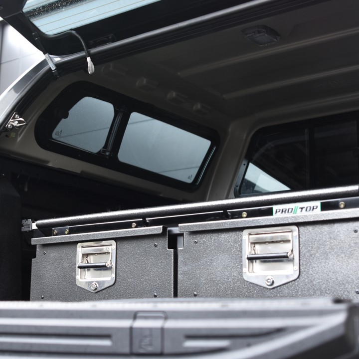 Hardtop Bed Cover, Aeroklas Pop-Out, Ford Ranger Double Cab 2023 - Present - EDK.ro