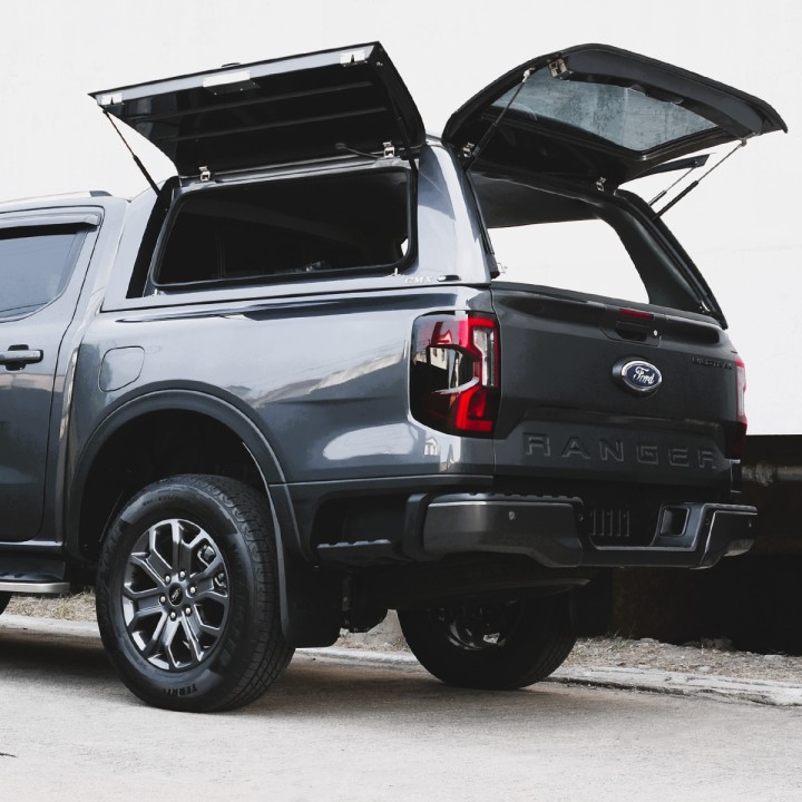 Închidere de Benă Tip Hardtop, Alpha CMX, Ford Ranger Platinum / Tremor / Wildtrak / Wildtrak X / XL / XLT Cabină Dublă 2023 - Prezent - EDK.ro