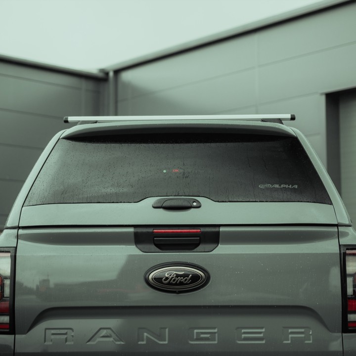 Hardtop Bed Cover, Alpha CMX, Ford Ranger Platinum / Tremor / Wildtrak / Wildtrak X / XL / XLT Double Cab 2023 - Present - EDK.ro