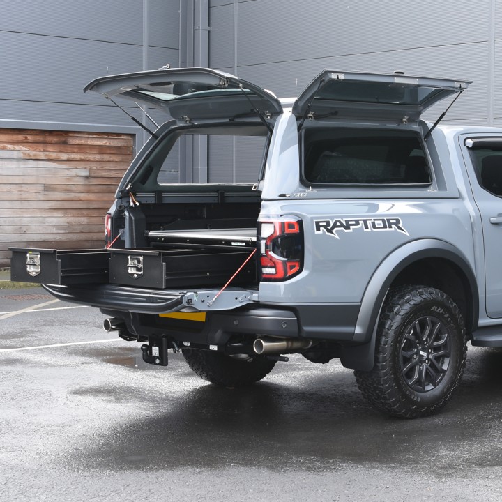 Hardtop Bed Cover, Alpha CMX, Ford Ranger Double Cab 2023 - Present - EDK.ro