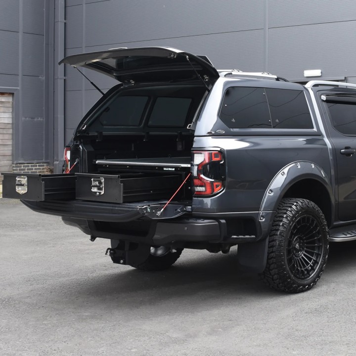 Hardtop Bed Cover, Alpha GSE, Ford Ranger Platinum / Tremor / Wildtrak / Wildtrak X / XL / XLT Double Cab 2023 - Present - EDK.ro