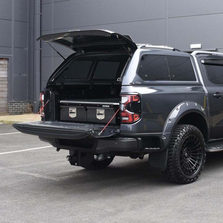 Hardtop Bed Cover, Alpha GSE, Ford Ranger Double Cab 2023 - Present - EDK.ro