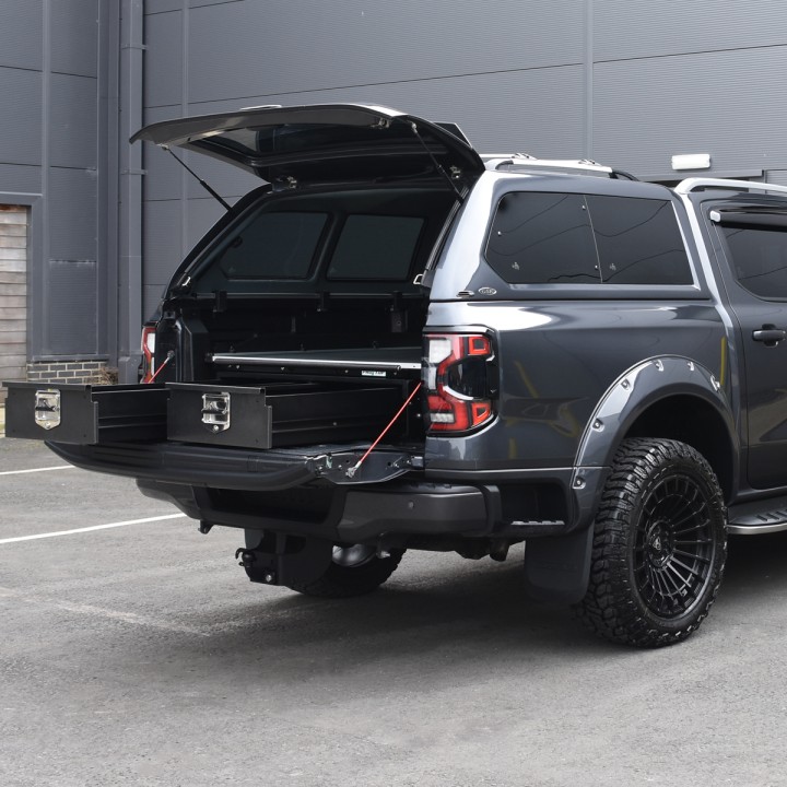 Hardtop Bed Cover, Alpha GSE, Ford Ranger Double Cab 2023 - Present - EDK.ro