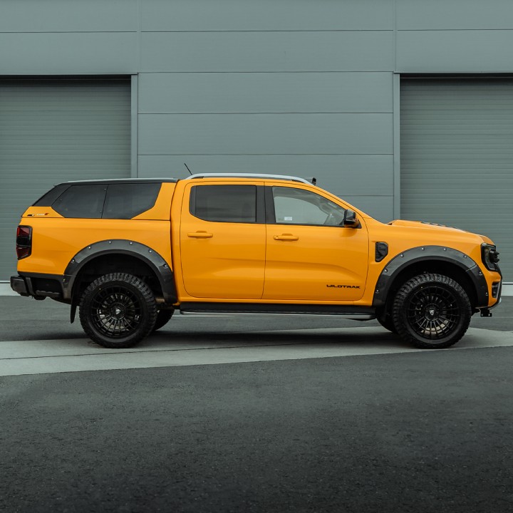 Hardtop Bed Cover, Alpha Type-E Air, Ford Ranger Double Cab 2023 - Present - EDK.ro