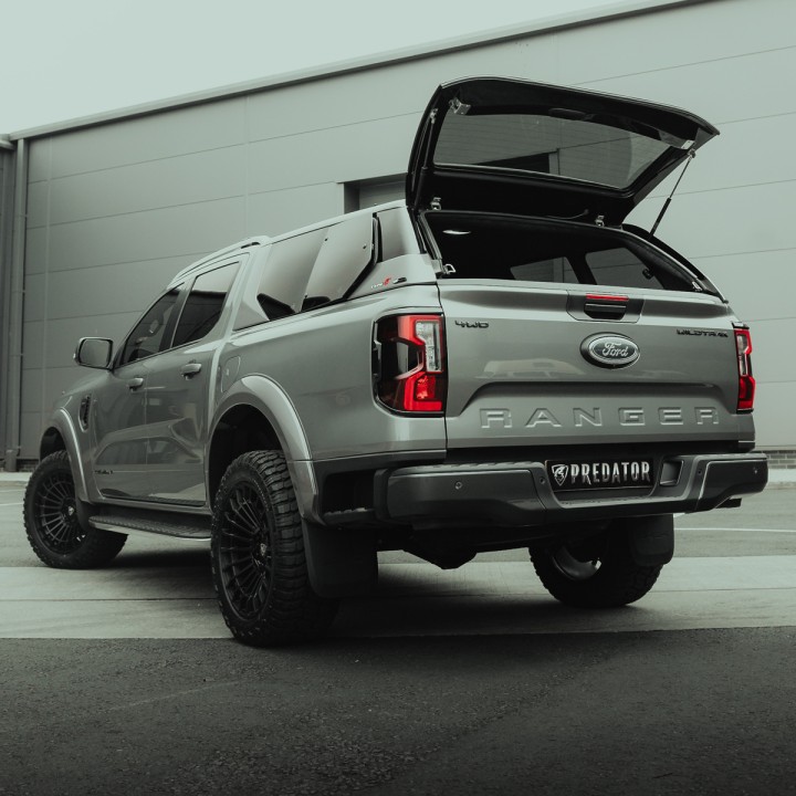 Hardtop Bed Cover, Alpha Type-E Air, Ford Ranger Double Cab 2023 - Present - EDK.ro