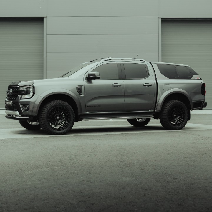 Hardtop Bed Cover, Alpha Type-E Air, Ford Ranger Double Cab 2023 - Present - EDK.ro