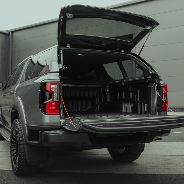 Hardtop Bed Cover, Alpha Type-E Air, Ford Ranger Double Cab 2023 - Present - EDK.ro