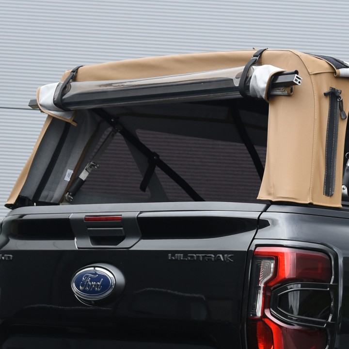 Hardtop Bed Cover, Predator Outback Explorer, Ford Ranger Platinum / Tremor / Wildtrak / Wildtrak X / XL / XLT Double Cab 2023 - Present - EDK.ro