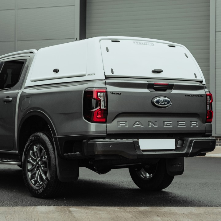 Hardtop Bed Cover, ProTop Gullwing, Ford Ranger Double Cab 2023 - Present - EDK.ro