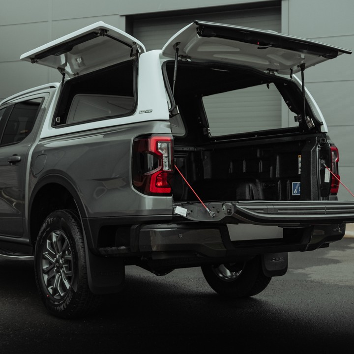 Hardtop Bed Cover, ProTop Gullwing, Ford Ranger Double Cab 2023 - Present - EDK.ro