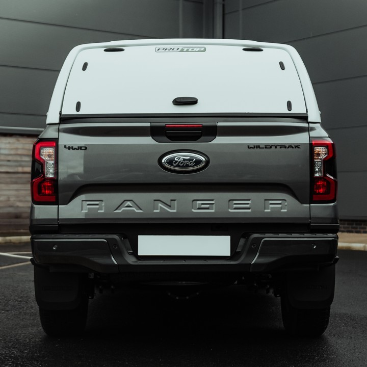 Hardtop Bed Cover, ProTop Gullwing, Ford Ranger Double Cab 2023 - Present - EDK.ro