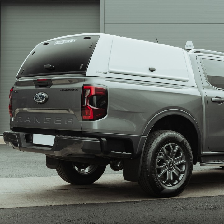 Hardtop Bed Cover, ProTop Gullwing, Ford Ranger Double Cab 2023 - Present - EDK.ro