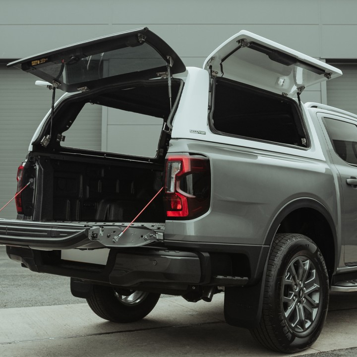 Hardtop Bed Cover, ProTop Gullwing, Ford Ranger Double Cab 2023 - Present - EDK.ro