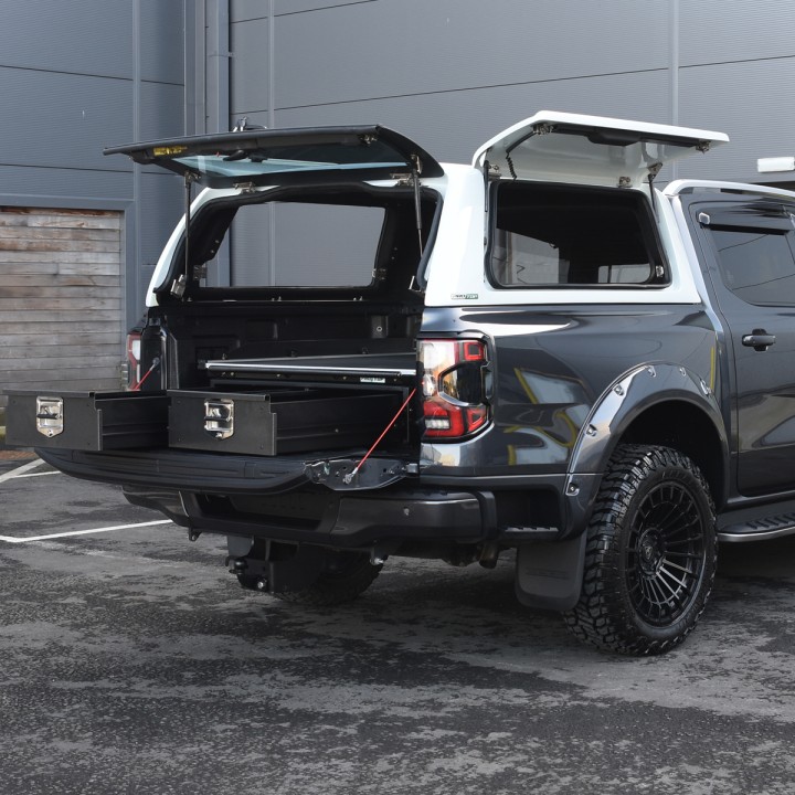 Închidere de Benă Tip Hardtop, ProTop Gullwing, Ford Ranger Cabină Dublă 2023 - Prezent - EDK.ro