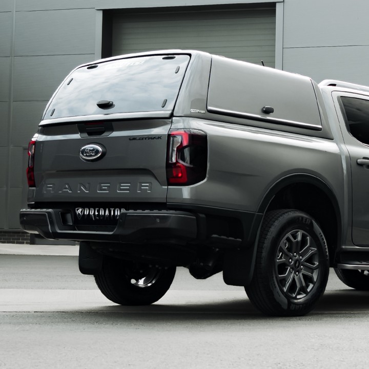Hardtop Bed Cover, ProTop Gullwing, Ford Ranger Double Cab 2023 - Present - EDK.ro