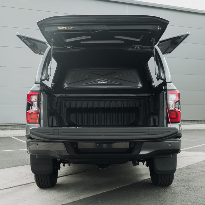 Hardtop Bed Cover, ProTop Gullwing, Ford Ranger Double Cab 2023 - Present - EDK.ro