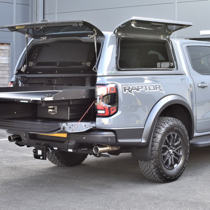 Hardtop Bed Cover, ProTop Gullwing, Ford Ranger Double Cab 2023 - Present - EDK.ro