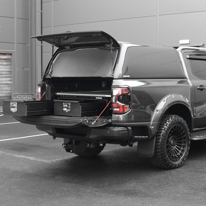 Închidere de Benă Tip Hardtop, ProTop Tradesman, Ford Ranger Cabină Dublă 2023 - Prezent - EDK.ro