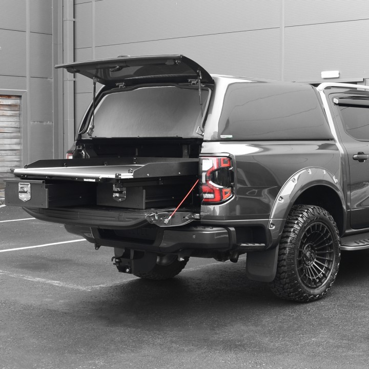Hardtop Bed Cover, ProTop Tradesman, Ford Ranger Double Cab 2023 - Present - EDK.ro
